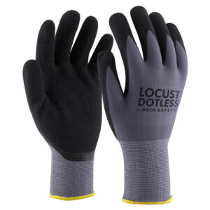 Nylon/spandex szerelőkesztyű mikro habnitril tenyérmártással